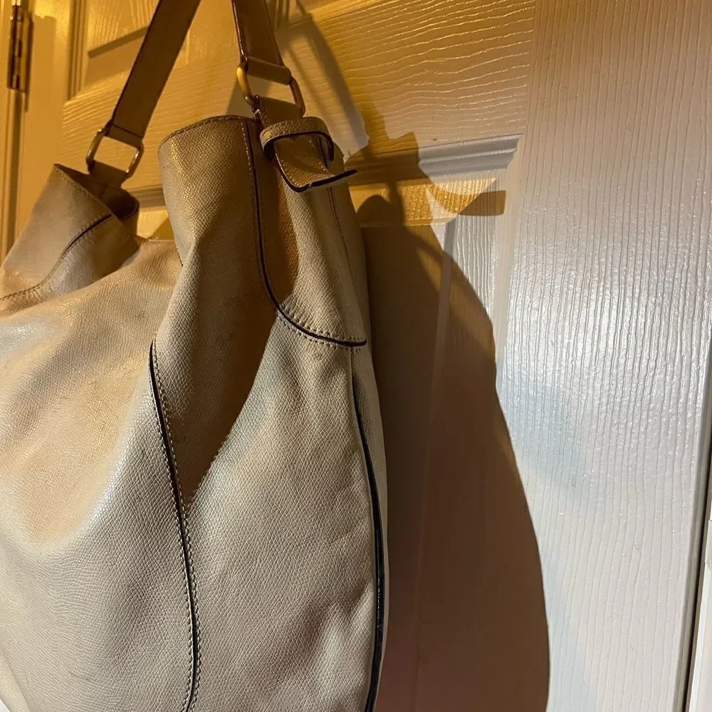 Talbots leather beige